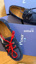 Charger l'image dans la galerie, POSA Boat Loafer Corduroy | Navy blue