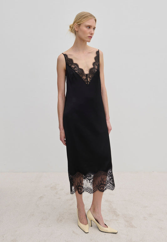 BIRGITTE HERSKIND Robe Florence noire, autre vue