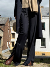 Charger l'image dans la galerie, MaxMara Pantalon en Laine Marine