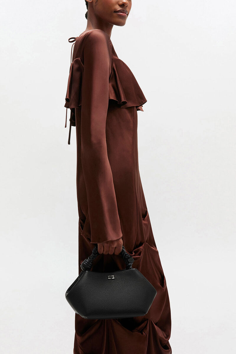 GANNI Bou Bag Small Grained - Black model