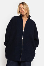 Charger l'image dans la galerie, AME Veste en Laine ONU Bleu Marine