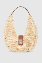 Charger l'image dans la galerie, ANINE BING Lou Bag Monogram Natural with Cognac