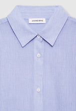 Charger l'image dans la galerie, ANINE BING Chemise Plaza Blue and White