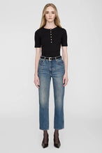 Charger l'image dans la galerie, ANINE BING T-shirt Alessia Noir