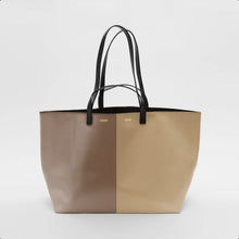 Charger l'image dans la galerie, Sac cabas zippé CAHU - Camel
