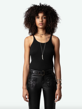 Charger l'image dans la galerie, ZADIG & VOLTAIRE Pantalon en Cuir Lisse Noir