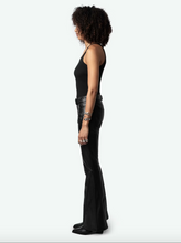 Charger l'image dans la galerie, ZADIG & VOLTAIRE Pantalon en Cuir Lisse Noir