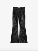 Charger l'image dans la galerie, ZADIG & VOLTAIRE Pantalon en Cuir Lisse Noir