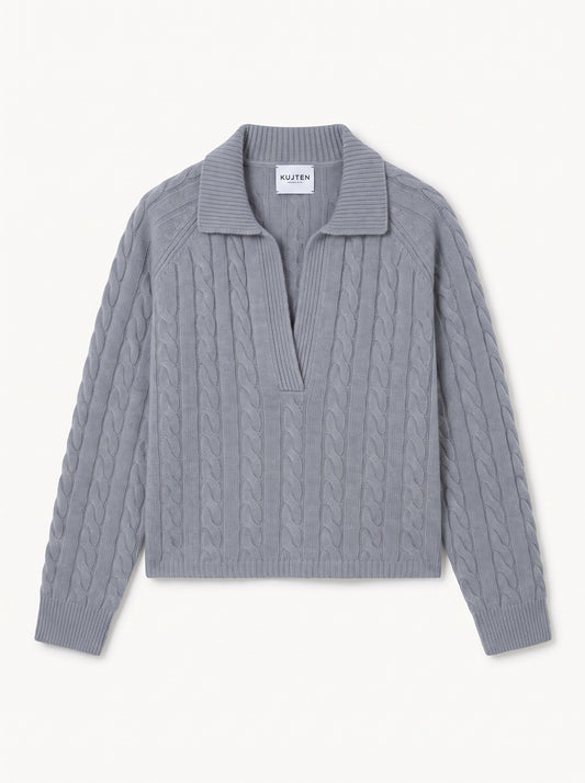 KUJTEN Pull Torsadé Aenora – vue 2