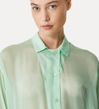Charger l'image dans la galerie, FORTE_FORTE Chemise en Soie Mint