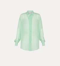 Charger l'image dans la galerie, FORTE_FORTE Chemise en Soie Mint