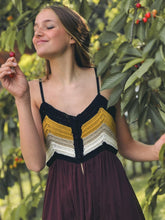 Charger l'image dans la galerie, FORTE_FORTE Robe avec Corsage Crochet Brune