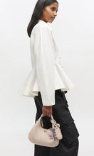 Charger l'image dans la galerie, GANNI Mini Sac Hobo White Pepper