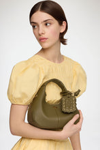 Charger l'image dans la galerie, GANNI Sac Hobo Mini Olive