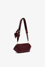 Charger l'image dans la galerie, GANNI Sac Bou East/West Deep Shine Burgundy – vue 2