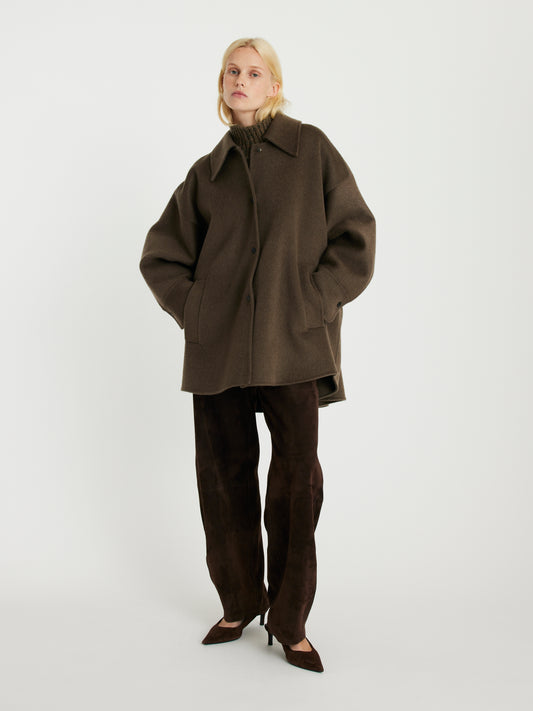 MARGAUX LONNBERG Blouson Coco Tobacco – vue 2