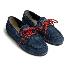Charger l'image dans la galerie, POSA Boat Loafer Corduroy | Navy blue