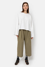 Charger l'image dans la galerie, ÂME T-shirt Oversize Manches Longues Blanc