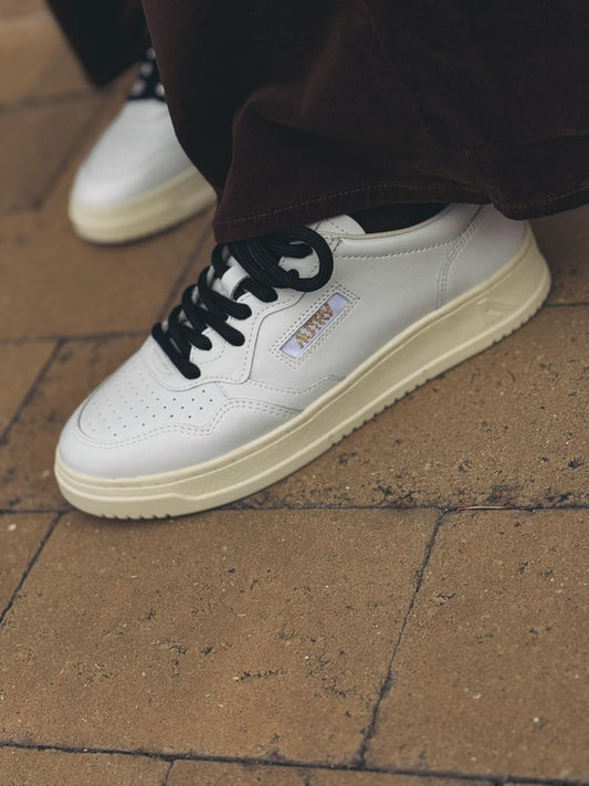 AUTRY Baskets Medalist Low White/Leopard