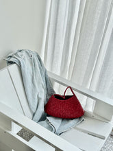 Charger l'image dans la galerie, DRAGON DIFFUSION Sac en Cuir Rosanna Red