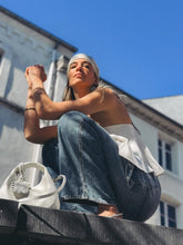Charger l'image dans la galerie, GANNI Mini Sac Hobo Blanc