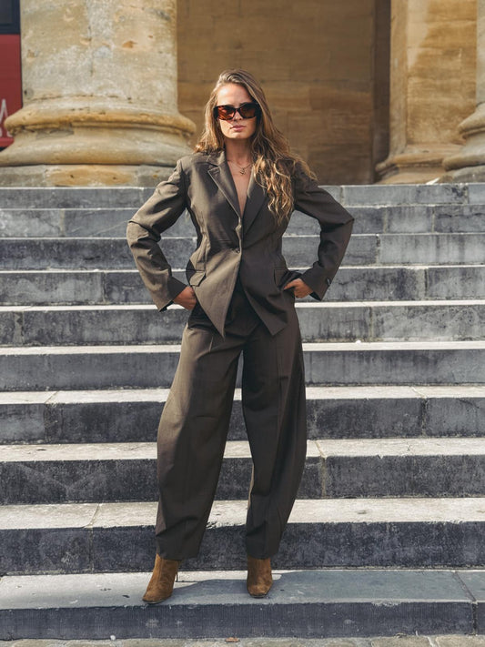 BIRGITTE HERSKIND Pantalon Taille Mi-Haute Dante