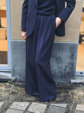 Charger l'image dans la galerie, ANINE BING Pantalon Lou Bleu Marine