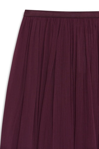 ANINE BING Clementine Skirt - Fig detail