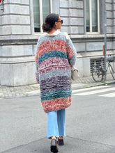Charger l'image dans la galerie, MAÏ Long Cardigan Multi Alpaga et Mohair