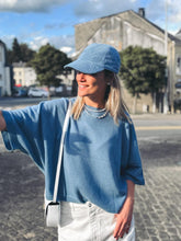 Charger l&#39;image dans la galerie, ABSOLUT CASHMERE Pull Bettina Bleu

