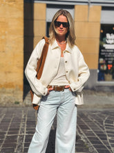 Charger l&#39;image dans la galerie, ANINE BING Jacket Luca Ivory Cashmere
