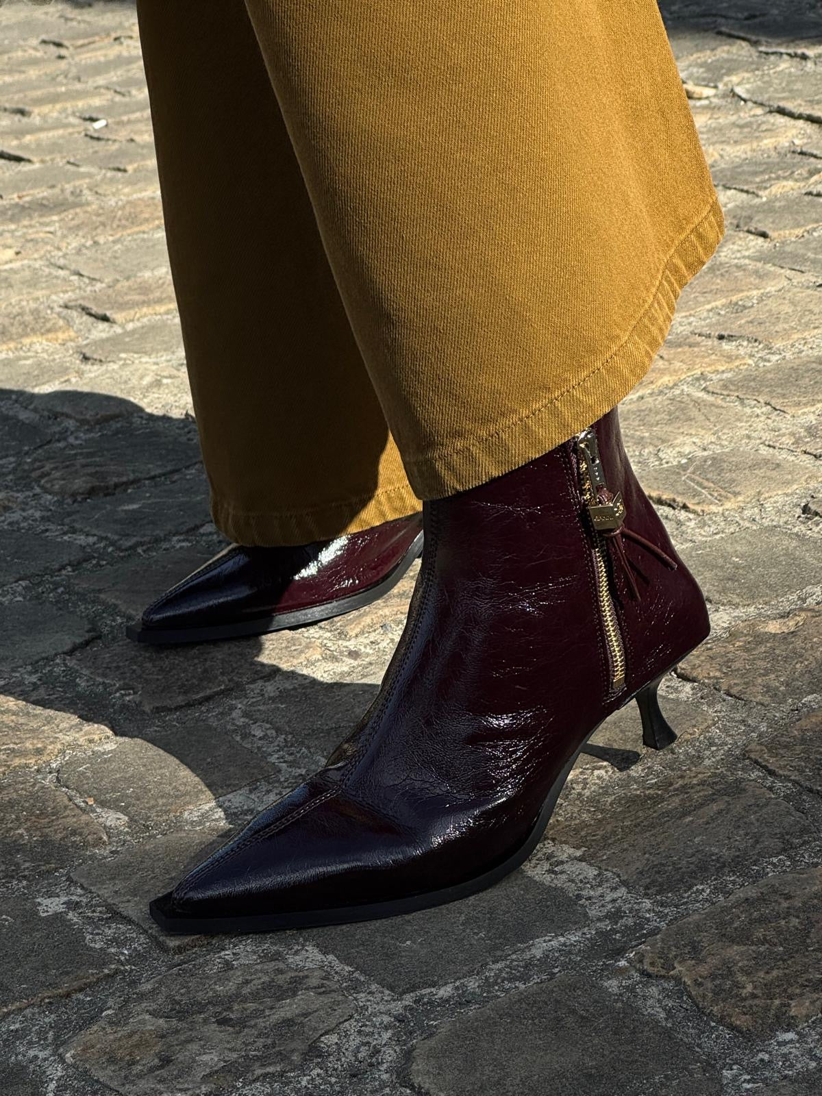 GANNI Bottines Ana Deep Vintage Demitasse