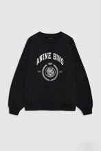 Charger l'image dans la galerie, ANINE BING Miles Sweatshirt Collegiate Vintage Black
