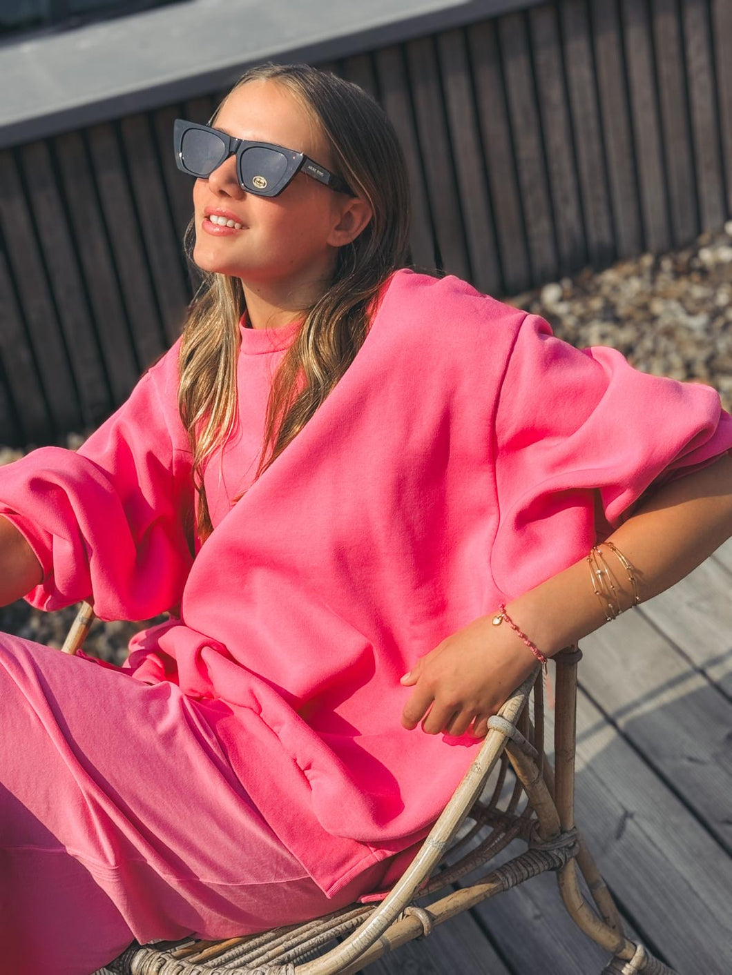 AME Sweat ULLA Bright Pink