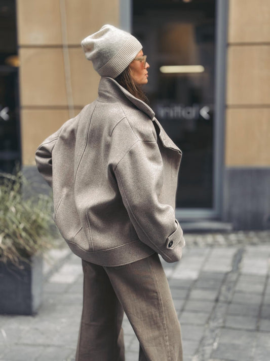 MARGAUX LONNBERG Manteau Perry Beige