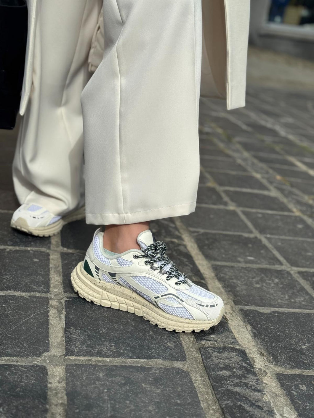 MERCER Re-Run Vibram White