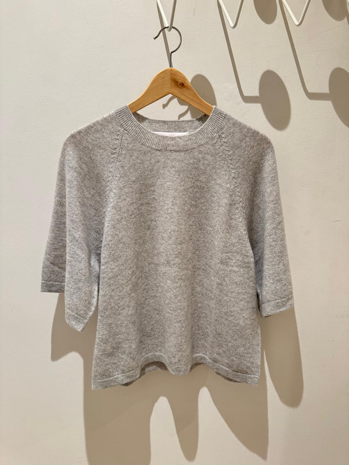 ABSOLUT CASHMERE Pull Col Rond Manches Courtes Leana – vue 3