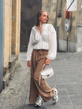Charger l&#39;image dans la galerie, GANNI Sac Mini Handle Apo-G OFF White
