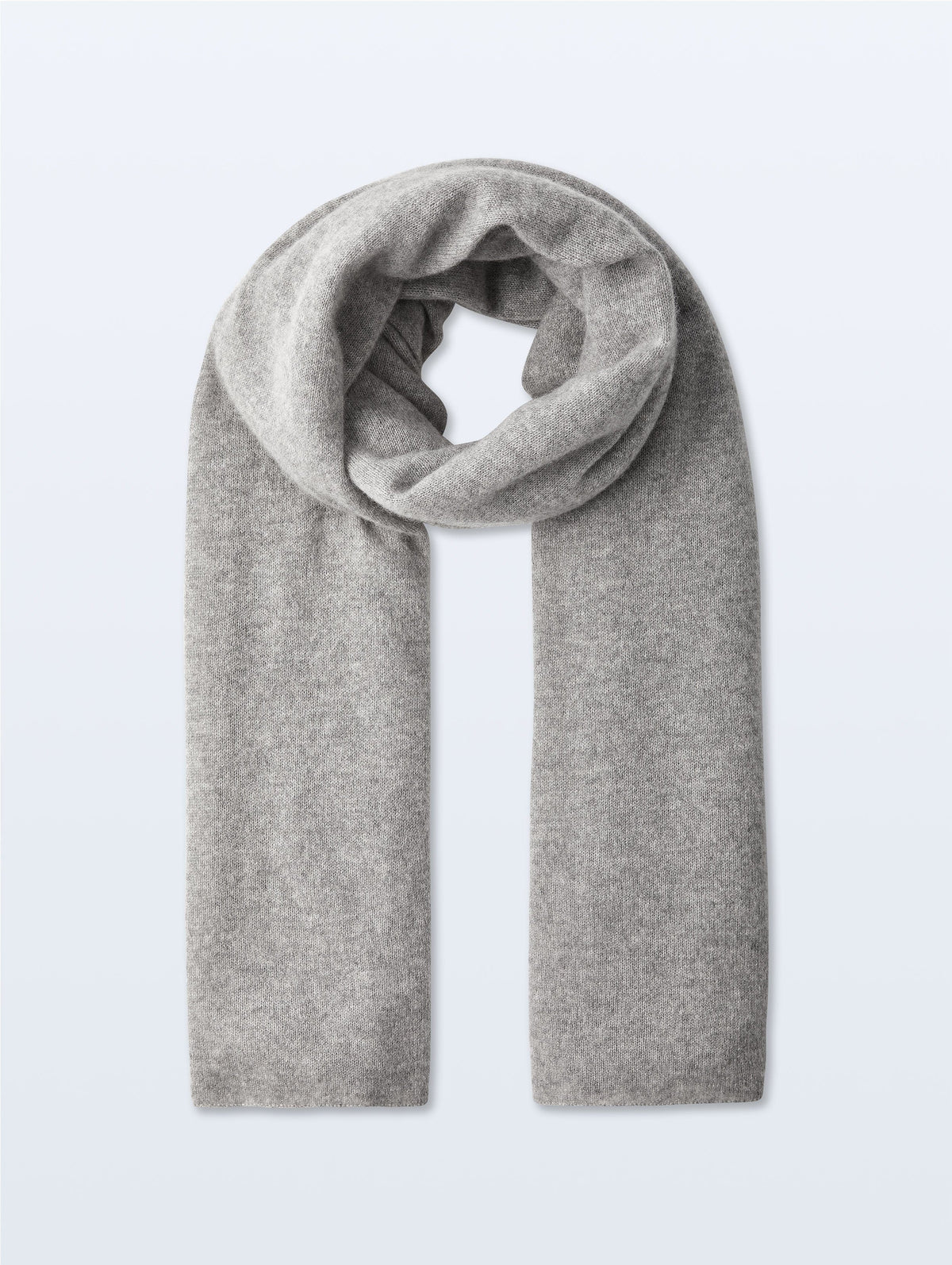 WHITE+WARREN Écharpe Cachemire Grey Heather – vue 2