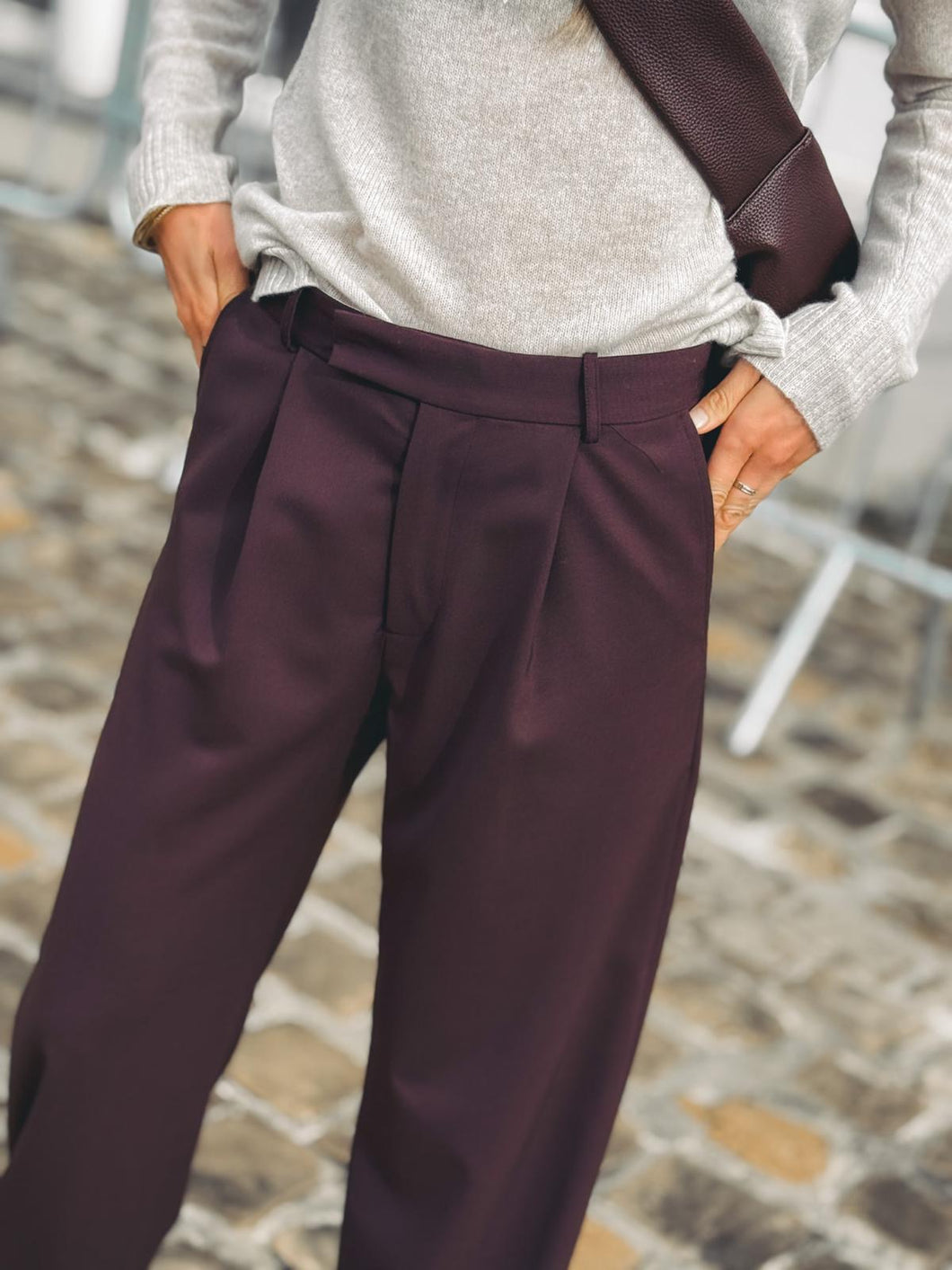 MARGAUX LONNBERG Pantalon Cesare Brown