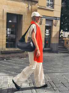 WHITE+WARREN Écharpe en Cachemire Rouge