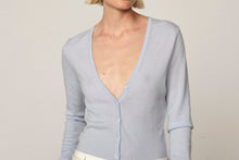 Charger l&#39;image dans la galerie, BIRGITTE HERSKIND Body en Maille Gigi Bleu Clair
