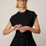 Charger l&#39;image dans la galerie, BIRGITTE HERSKIND Sean Knit Blouse Black
