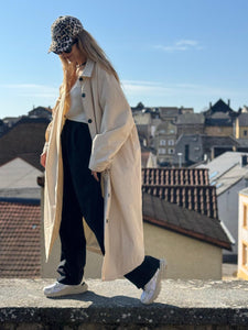 AME Lalee Long Duffel Coat Off White