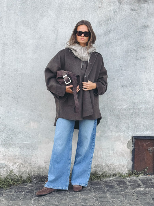 MARGAUX LONNBERG Blouson Coco Tobacco