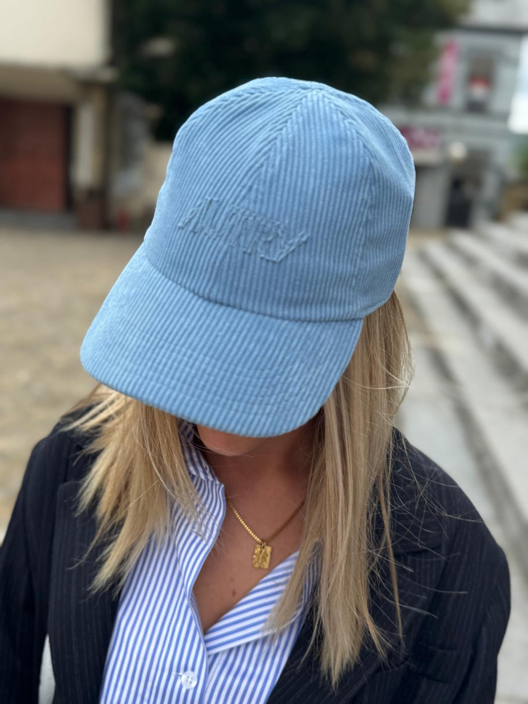 AUTRY Casquette Baseball Bleu Délavé