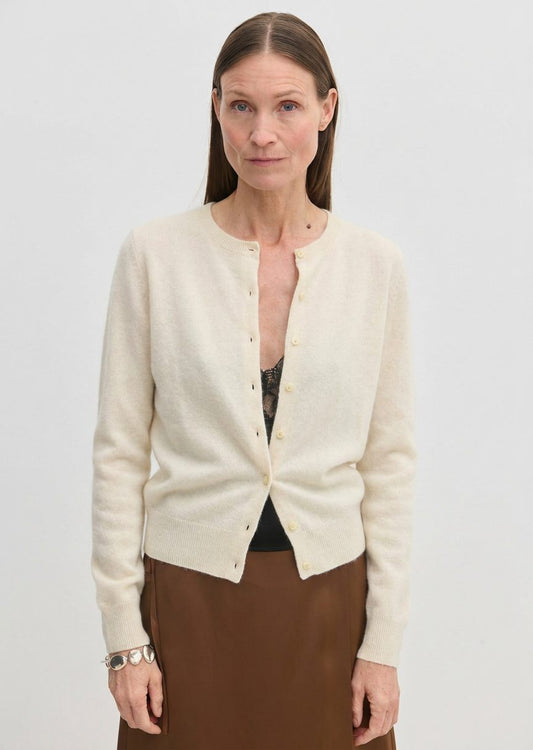 BIRGITTE HERSKIND Cardigan Roselle écru, vue de face