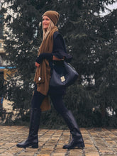 Charger l'image dans la galerie, WHITE+WARREN Echarpe Cachemire Golden Brown
