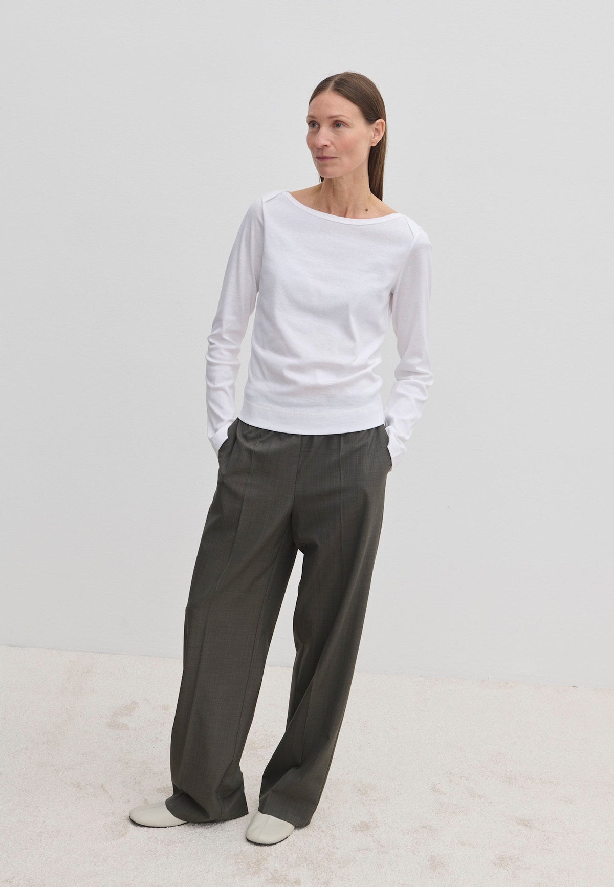 BIRGITTE HERSKIND Blouse Emma blanche, autre vue