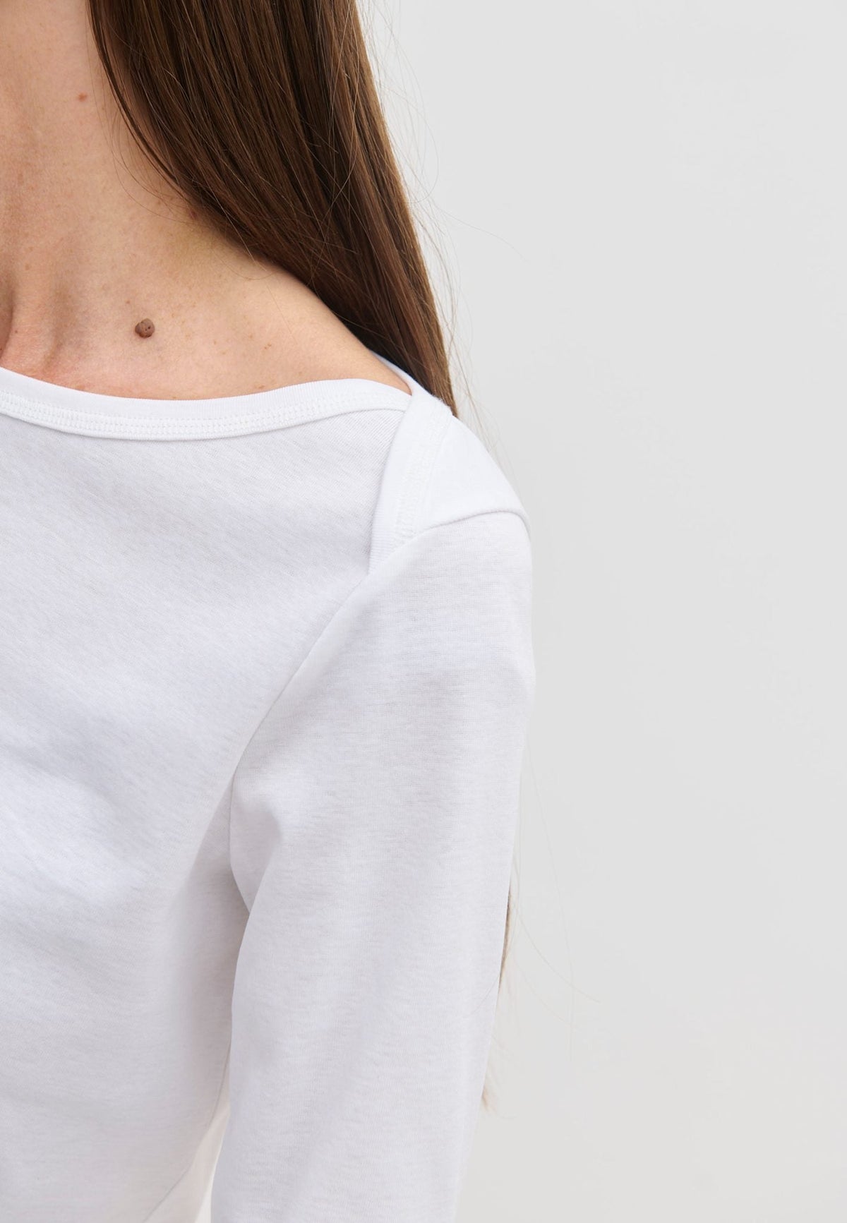 BIRGITTE HERSKIND Blouse Emma blanche, détail